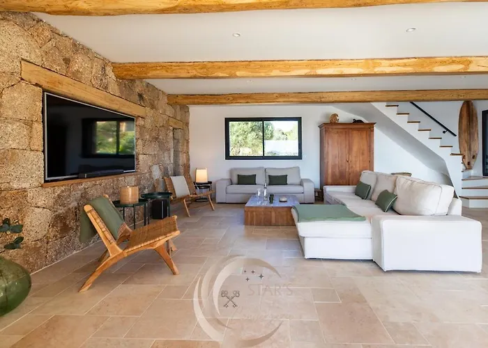 Neuve Corse Sud Avec Vue Et Piscine Chauffée Villa Pianottoli-Caldarello (Corsica)